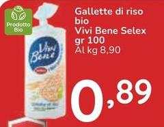 Selex - Gallette Di Riso Bio Vivi Bene