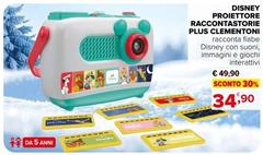 Clementoni - Disney Proiettore Raccontàsorie Plus