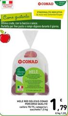 Conad - Mele Red Delicius Percorso Qualita'
