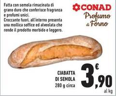 Soffice - Ciabatta Di Semola