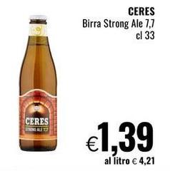 Ceres - Birra Strong Ale 7,7