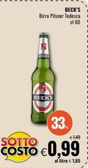 Becks - Birra Pilsner Tedeca