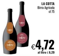 La cotta - Birra Agricola