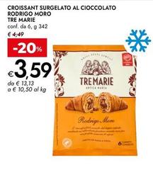 Tre Marie - Croissant Surgelato Al Cioccolato Rodrigo Moro