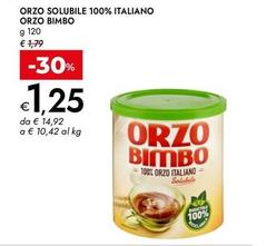 Orzo bimbo - Orzo Solubile 100% Italiano