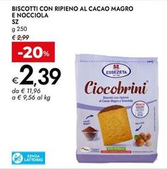 magro - Biscotti Con Ripieno Al Cacao Magro E Nocciola