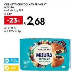 Misura - Cornetti Cioccolato Privolat