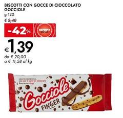 Gocciole - Biscotti Con Gocce Di Cioccolato