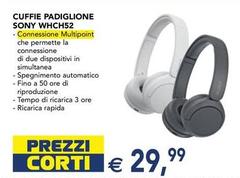 Sony - Cuffie Padiglione WHCH52
