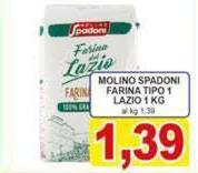 Molino spadoni - Farina Tipo 1 Lazio