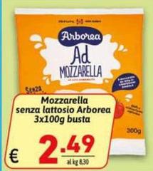 Arborea - Mozzarella Senza Lattosio