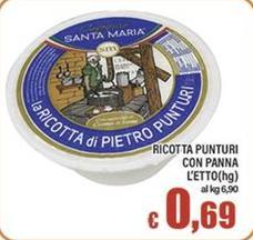 Santa maria - Ricotta Punturi Con Panna