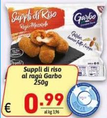 Garbo - Suppli Di Riso Al Ragù
