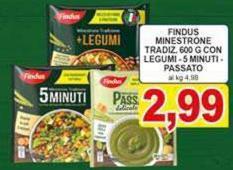 Findus - Minestrone Tradiz, Legumi - 5 Minuti Passato