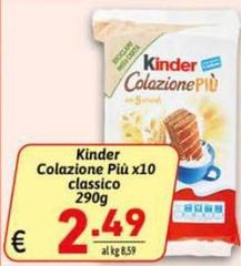 Kinder - Colazione Piu X10 Classico