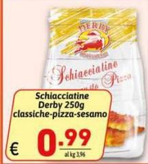 Derby - Schiacciatine Classiche-Pizza-Sesamo