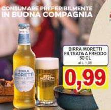 Moretti - Birra Filtrata A Freddo