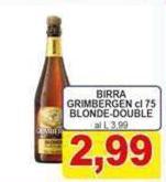 Grimbergen - Birra Blonde-Double