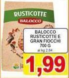 Balocco - Rusticotte E Gran Fiocchi