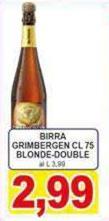 Grimbergen - Birra Blonde Double