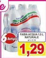 Fabia - Acqua Naturale