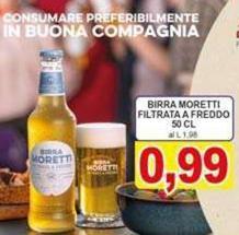 Moretti - Birra Filtrata A Freddo