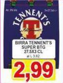 Tennent's - Birra Super Btg 27.5x3 Cl
