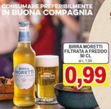Moretti - Birra Filtrata A Freddo