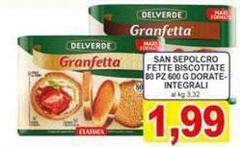 Delverde - Fette Biscottate