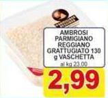 Ambrosi - Parmigiano Reggiano Grattugiato 130 G Vaschetta