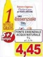 Essenziale - Fonte  Acqua Naturale