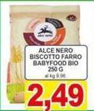 Alce Nero - Biscotto Farro Babyfood Bio