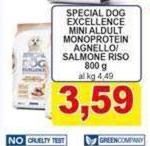 Monge - Special Dog Excellence Mini Adult Monoprotein Agnello/Salmone Riso