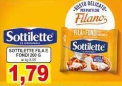 Sottilette - Fila E Fond