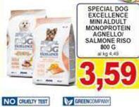 Monge - Special Dog Excellence Mini Adult Monoprotein Agnello/Salmone Riso