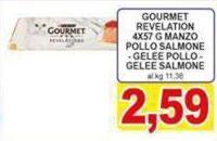 Gourmet Revelation Manzo Pollo Salmone