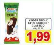 Kinder - Pingu' X4 Cocco/ Classico