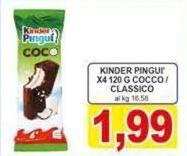 Kinder - Pingu' X4 Cocco/ Classico