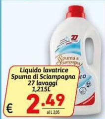 Spuma di Sciampagna - Liquido Lavatrice