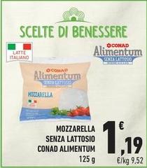 Benessere - Mozzarella Senza Lattosio Alimentum
