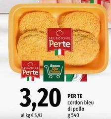 Scelte per te - Cordon Bleu Di Pollo