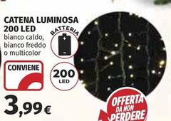 Catena Luminosa 200 Led