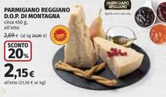 Reggiano - Parmigiano  D.O.P. Di Montagna