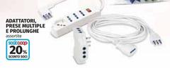 Adattatori, Prese Multiple E Prolunghe