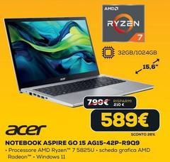 Acer - Notebook Aspire Go 15AG15-42P-R9Q9