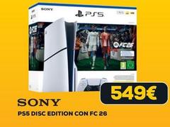Sony - Ps5 Disc Edition Con Fc 26