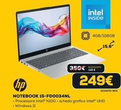 HP - Notebook 15-Fd0034NL