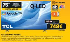 TCL - Q-Led Smart 75P89K