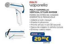 Polti - Vaporella Vertical Styler Gsm50b