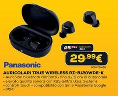 Panasonic - Auricolari True Wireless RZ-B120WD-E-K